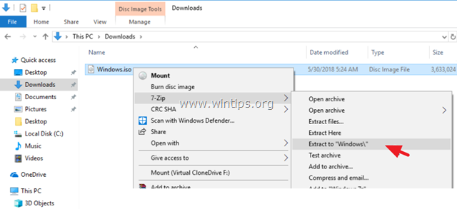 Cómo editar el archivo ISO (modificar la imagen de arranque ISO de Windows).