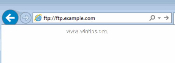 Terhubung ke Server FTP dari Peramban Web (Bagaimana caranya)