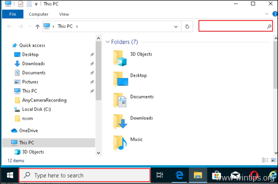 FIX: Windows 10 otsinguribal ei saa sisestada (lahendatud).