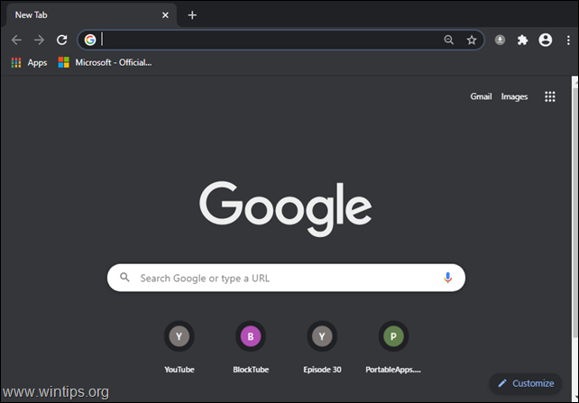 FIX: Minimizar, Maximizar e Fechar botões em falta no Google Chrome. (Resolvido)