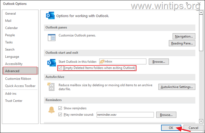 FIX: Outlook-postkasse er fuld - kan ikke modtage post. (løst)