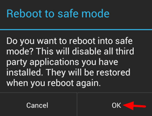 Cara Memboot Android dalam Safe Mode.
