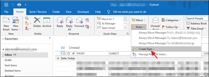 OutlookのメールをGmailに転送する方法、またはその逆の方法。