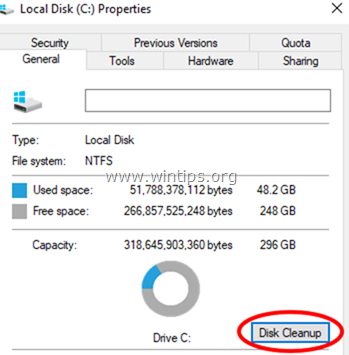 ディスククリーンアップでディスクの空き容量を確保する方法。