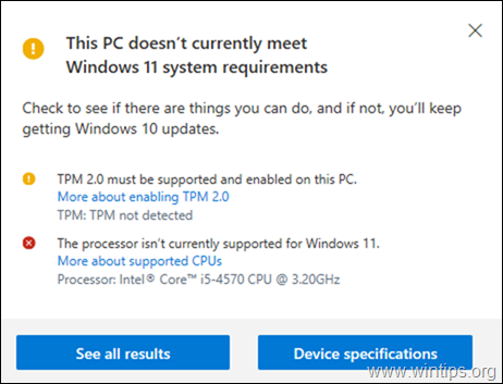 Πώς να εγκαταστήσετε τα Windows 11 χωρίς TPM σε μη υποστηριζόμενες CPU.