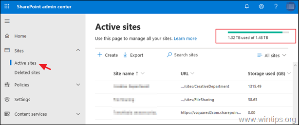 如何查看SharePoint Online的文件夹和文件大小。